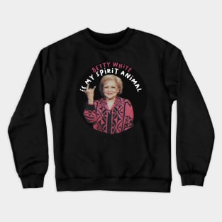 Betty White Crewneck Sweatshirt